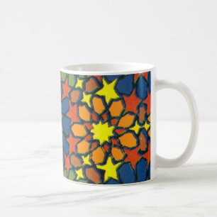 Gult Star Mugg