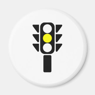 Gult Stoplight Magnet