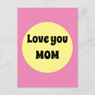 Gult - stor punkt vykort