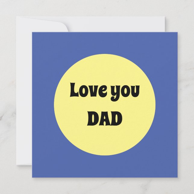 Gult Stort streck ruta Inbjudningar (Framsida)