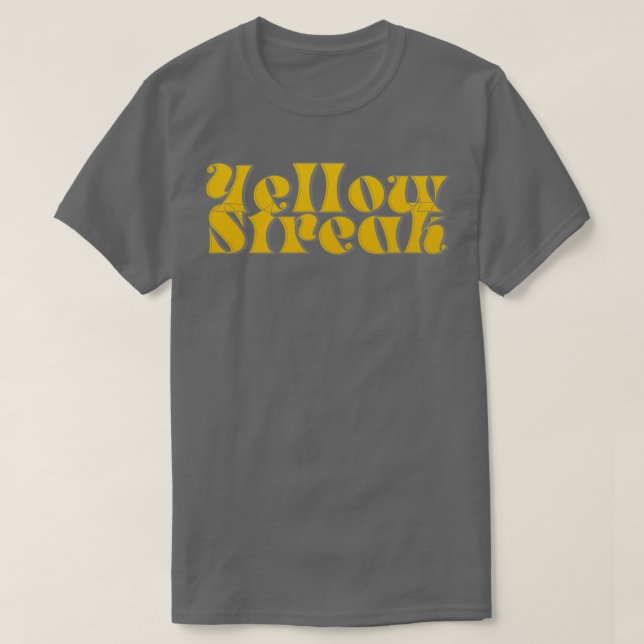Gult Streak T Shirt (Design framsida)
