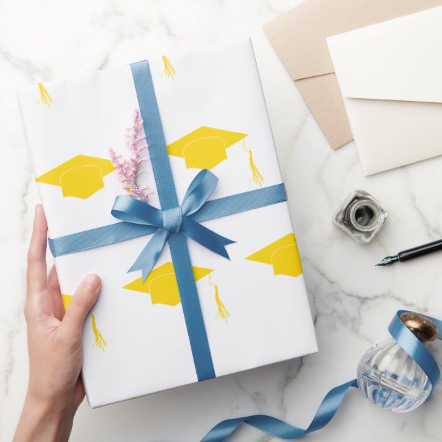 Gult studenten presentpapper (Gifting)