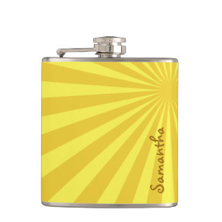 Gult Sunburst "Add Your Name" (lägg till ditt namn Fickplunta