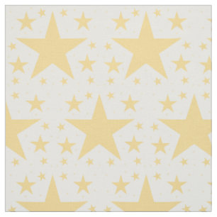 Gult Superstar Collection Mönster Fabric Tyg