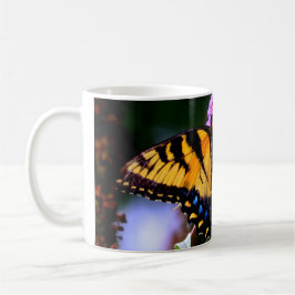 Gult Swallowtail butterfly Kaffemugg