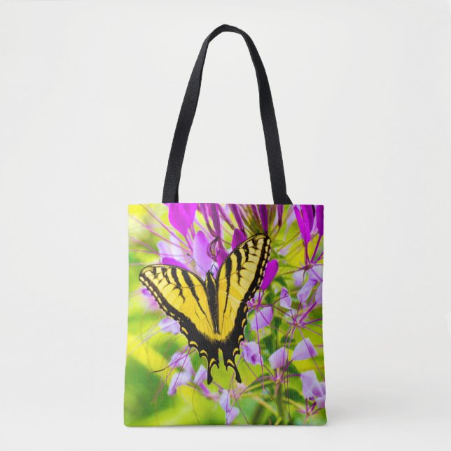 Gult Swallowtail Butterfly Tygkasse (Framsida)