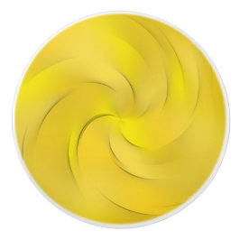 Gult Swirl Knopp