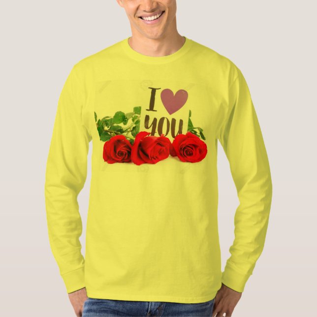 Gult t-shirt (Framsida)