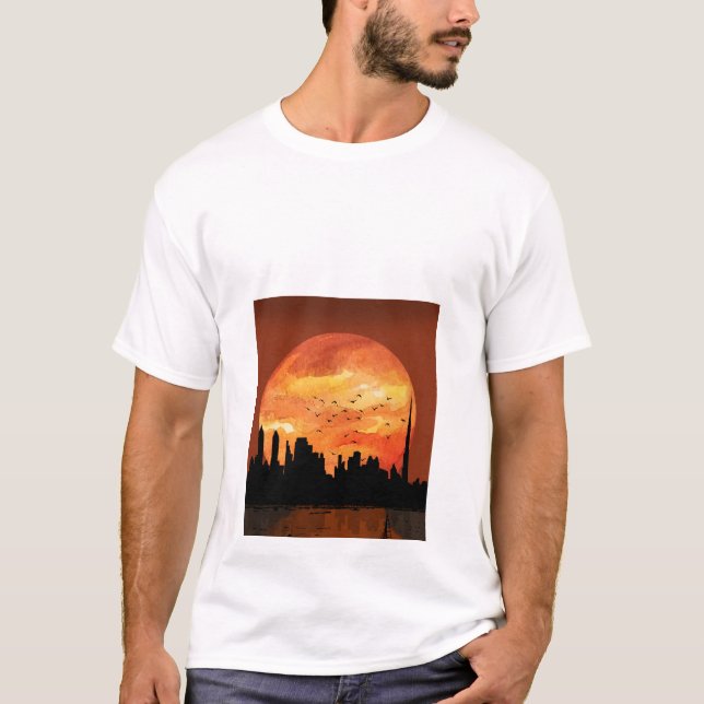 Gult T-shirt (Framsida)