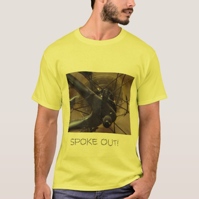 Gult "talade ut!", T. Tee Shirt (Framsida)