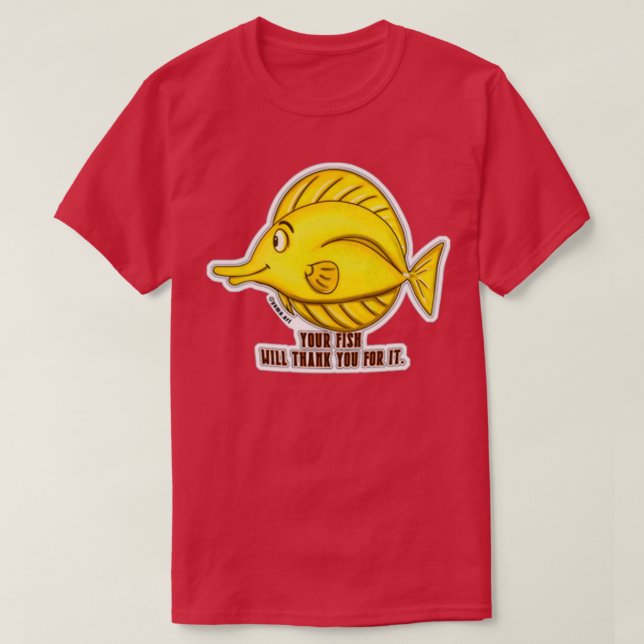 gult tang 2 t shirt (Design framsida)