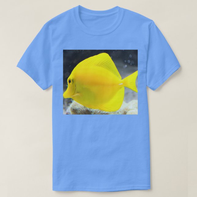 Gult Tang Saltwater Fish T Shirt (Design framsida)