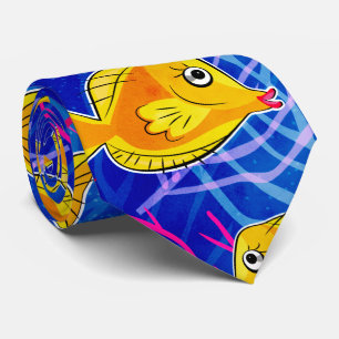 Gult Tang Tropical Fish Colorful Aquarium Slips