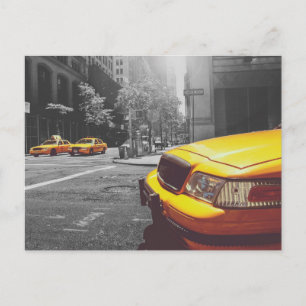 Gult taxi 01 vykort