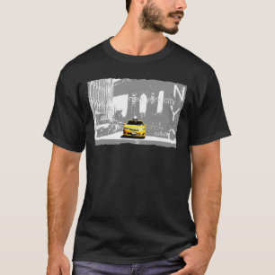 Gult Taxi Brooklyn Bridge New York City Nyc T Shirt