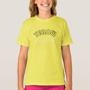Gult Team Cheer stand,ledande Squad-idrottsdag T Shirt