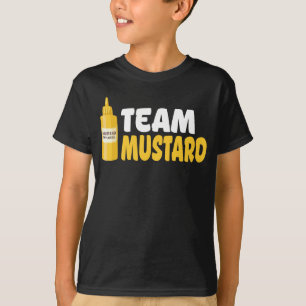 Gult Team Mustard Organic krydd Food älskare T Shirt