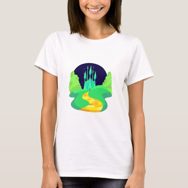gult tee shirt (Framsida)