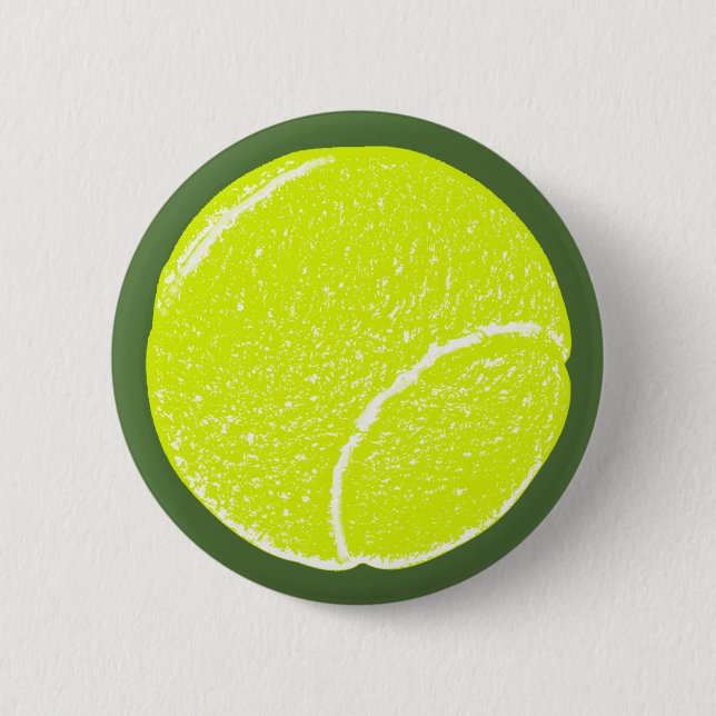 gult tennis boll knapp (Framsida)