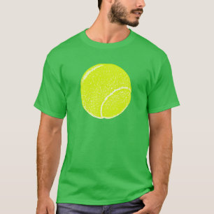 gult tennis boll tröja