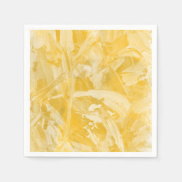 Gult texturerad pappersservett
