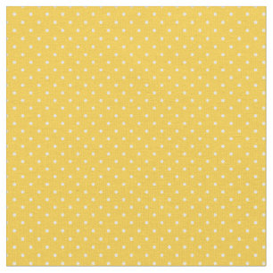 Gult Tiny Dots Tyg