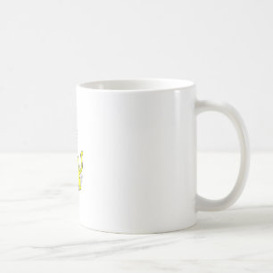 Gult Tjock Katt Kaffemugg