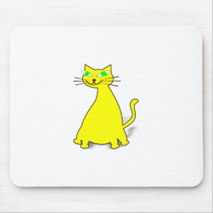 Gult Tjock Katt Musmatta