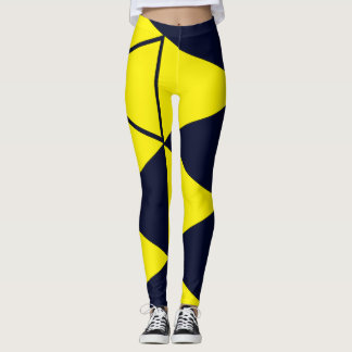 Gult Triangles Leggings