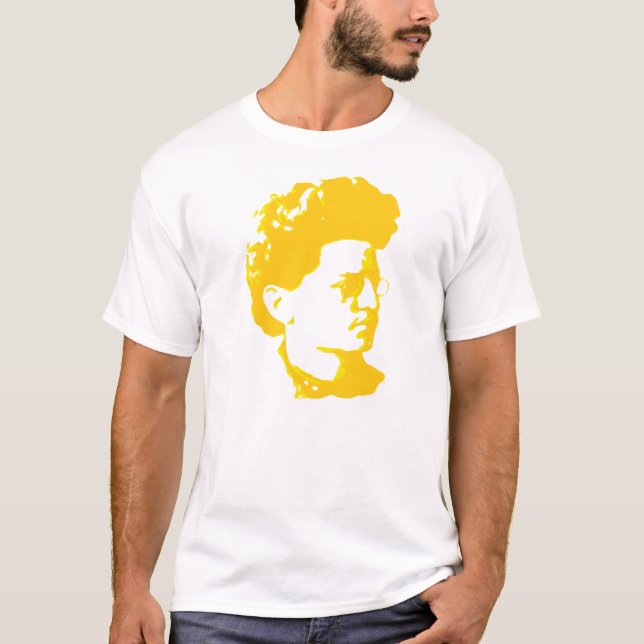 Gult Trotsky Tee (Framsida)