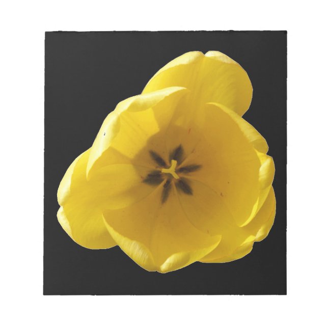Gult Tulip Anteckningsblock (Framsida)