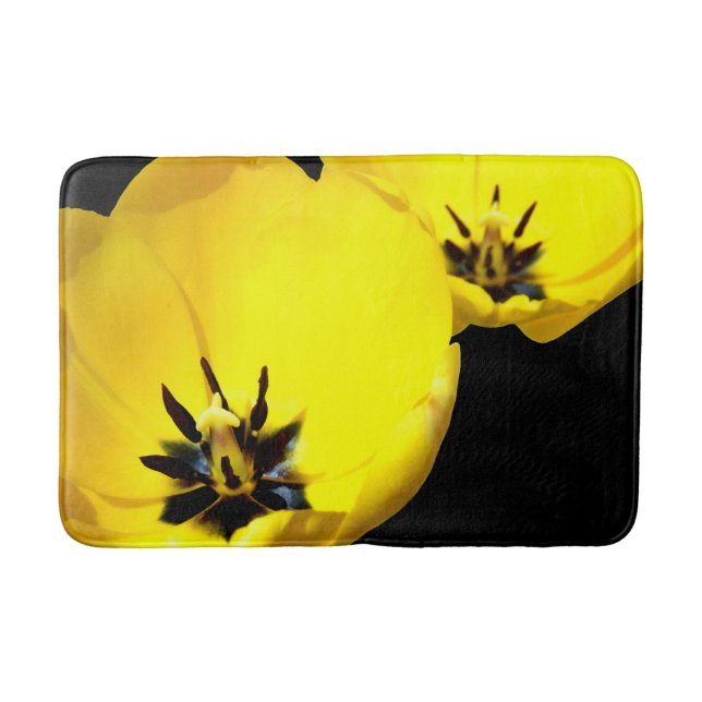 Gult Tulip Bath Mat Badrumsmatta (Framsidan)