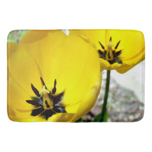 Gult Tulip Bath Mat Badrumsmatta