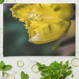 Gult Tulip Kökshandduk