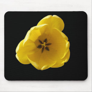 Gult Tulip Mousepad Musmatta