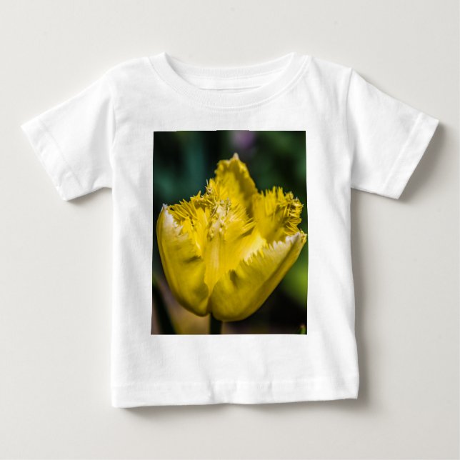 Gult Tulip T Shirt (Framsida)