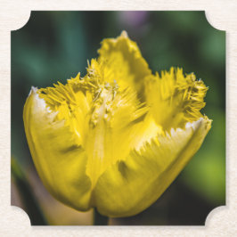 Gult Tulip Underlägg Papper