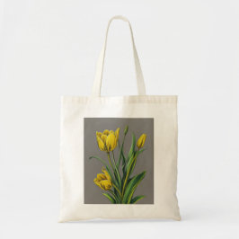 Gult Tulip Watercolor Flower Tygkasse