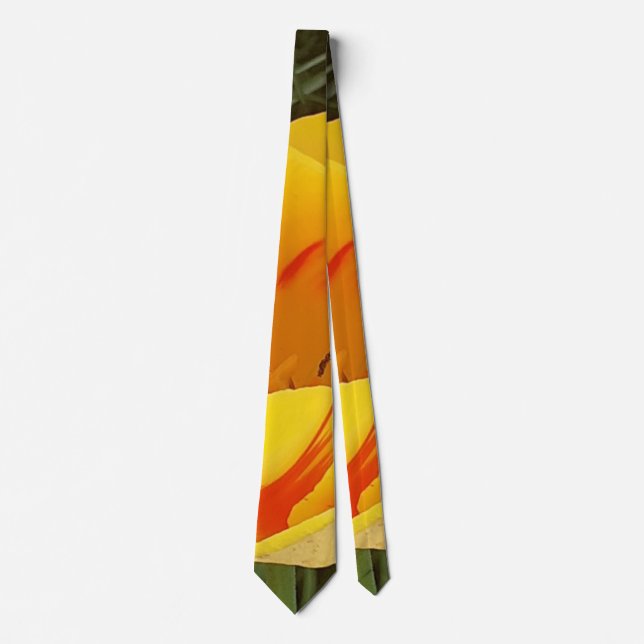 Gult Tulips Manar Tie Slips (Framsida)