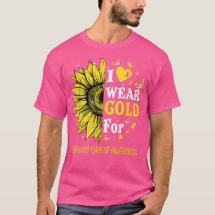 Gult Twinkle Heart Solros Childnature Cancay Aw T Shirt