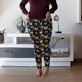Gult Uggla Leggings