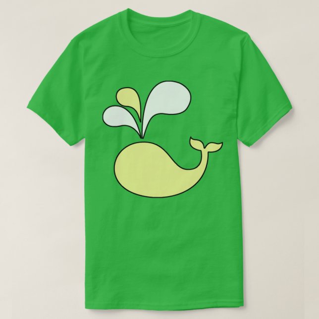 Gult Vale 2 T Shirt (Design framsida)