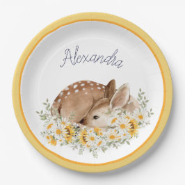 Gult Vår lilla kära Hjort, Solblommor Daisy