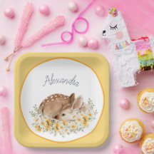 Gult Vår lilla kära Hjort, Solblommor Daisy