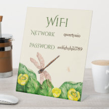 gult vatten-lilja vattenfärg