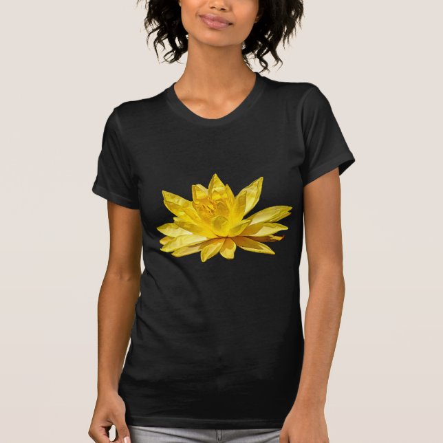 Gult vatten Lilly T-shirt (Framsida)