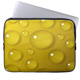 Gult Vatten-versionsbakgrund Laptop Sleeve