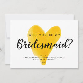 gult vattenfärgsskrift för hjärtfärgskrift för kal inbjudningar