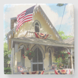 Gult Victorian with Bunting - Martha's Vineyard Stenunderlägg