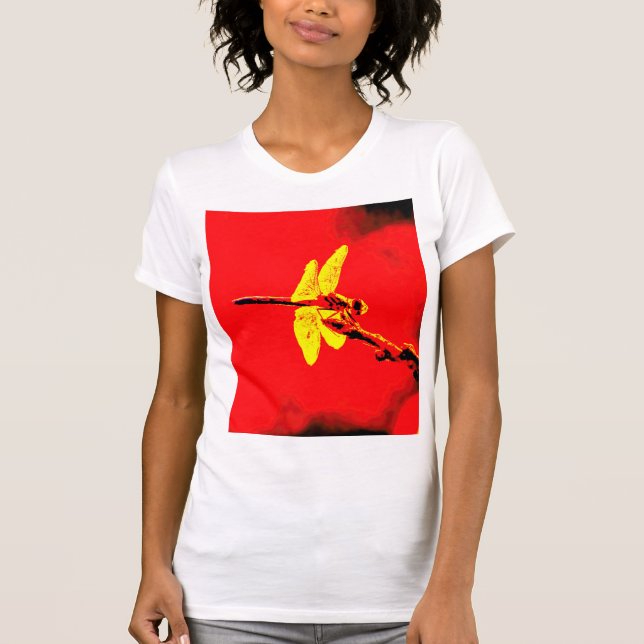 Gult Vingar T Shirt (Framsida)